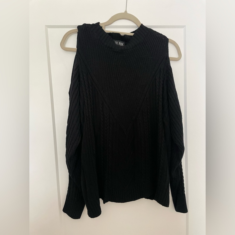 Open Shoulder Sweater - Picture 1 of 4